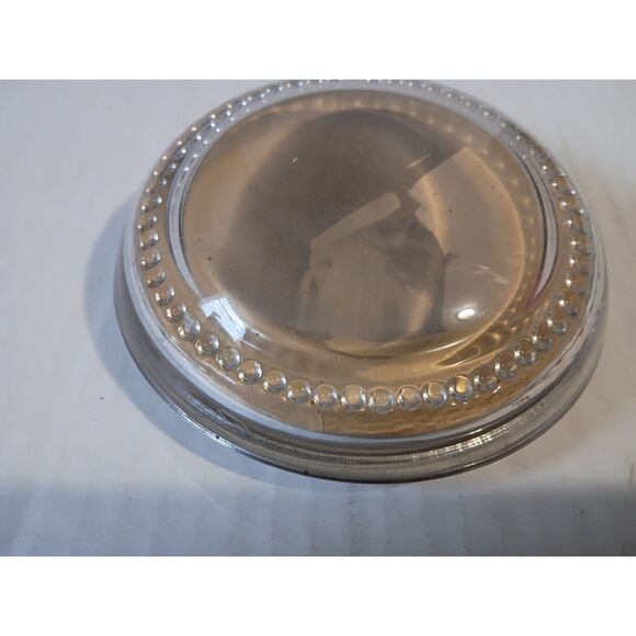 4" Glass Dome Paperweight Hunsicker Photographer Picture Frame Advertising Photo - Picture 2 of 5